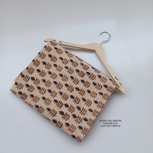 Wholesale Bagru Fabric – Pure Cotton Handblock Butti Print Fabric