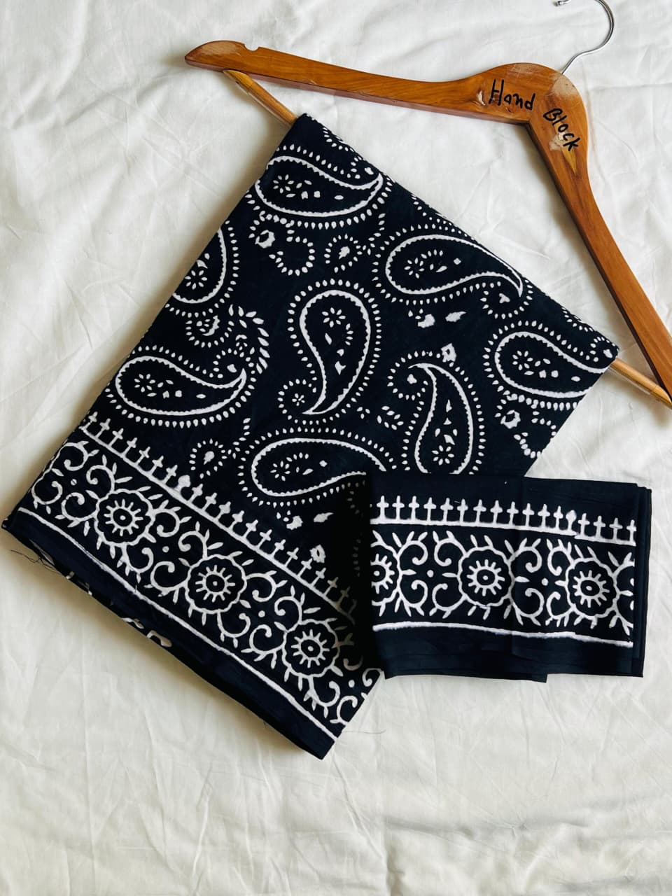 Cotton Malmal Handblock Printed Sarees Wholesale – Lightweight Cotton MUL Sarees