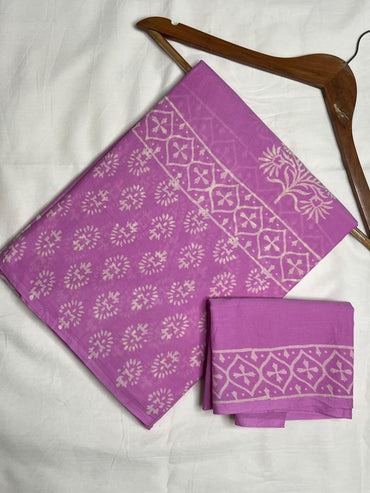 Cotton Mulmul Handblock Printed Sarees Wholesale – Lightweight Artisan Cotton Sarees