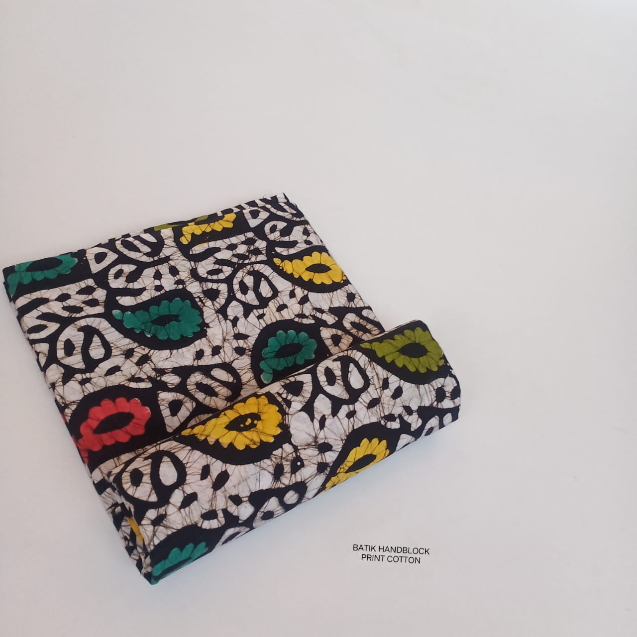 Batik Fabric Wholesale Pure Cotton Hand Block Printed | Artisan Made MOQ-1 Thaan by Fabtexs