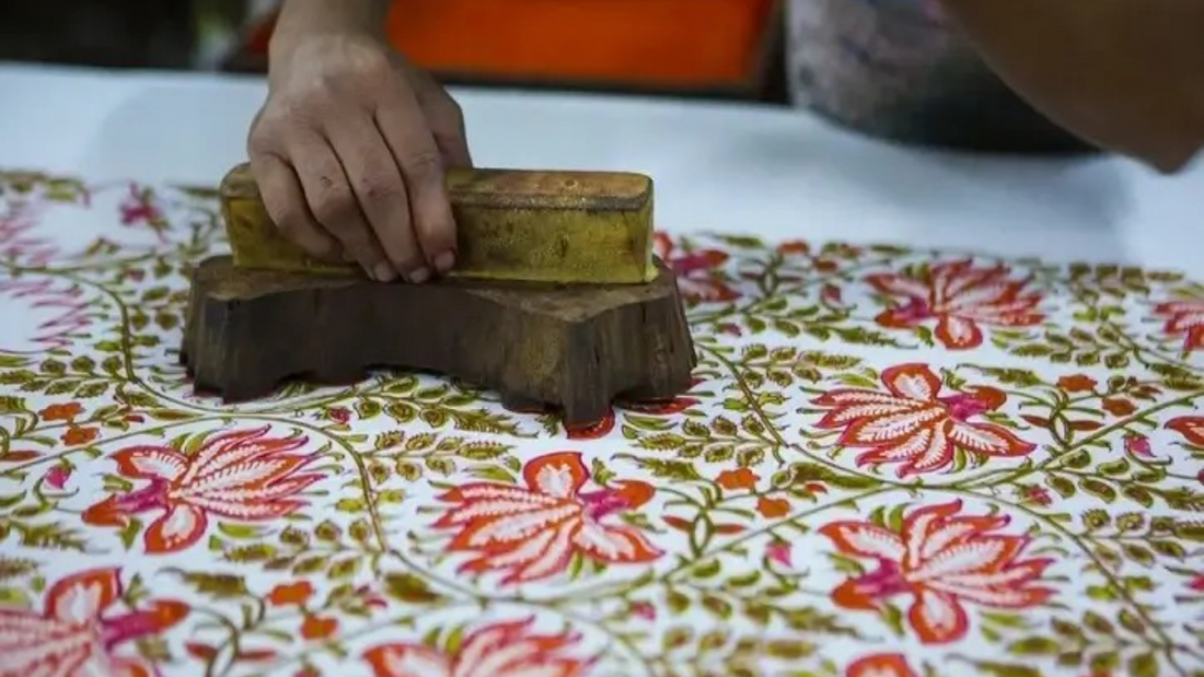 Wholesale Sanganeri Handblock Cotton Fabric