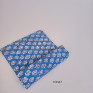 Jaipur Sanganeri Handblock Printed Cotton Fabric – Heritage Textile Wholesale