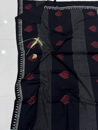 Bagru Mul Cotton Saree Wholesale Handblock Printed – MOQ 6pcs | Assorted – Fabtexs
