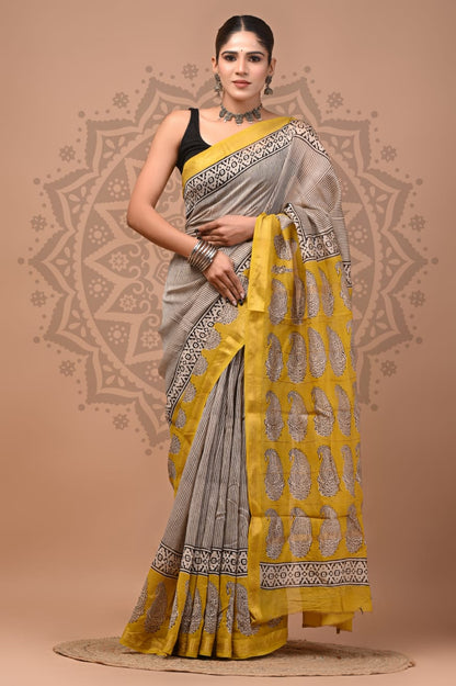 Maheshwari Silk Saree Wholesale Collection – Handblock Printed Natural Dyed Sarees