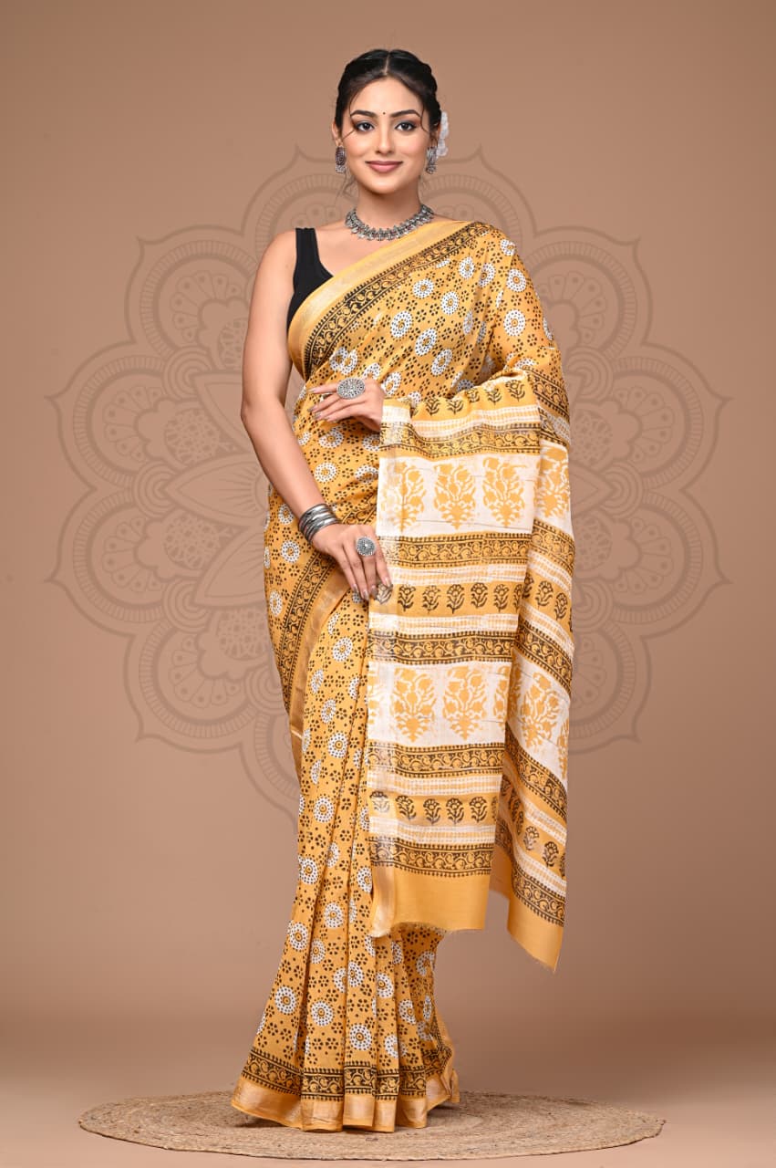 Handwoven Maheshwari Silk Saree Wholesale – Traditional Indian Sarees