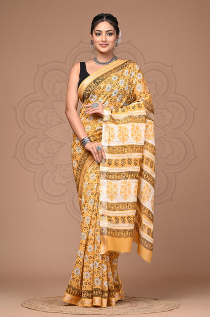 Handwoven Maheshwari Silk Saree Wholesale – Traditional Indian Sarees