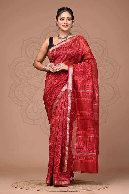 Maheshwari Silk Sarees Wholesale – Handwoven Traditional Sarees for Boutiques