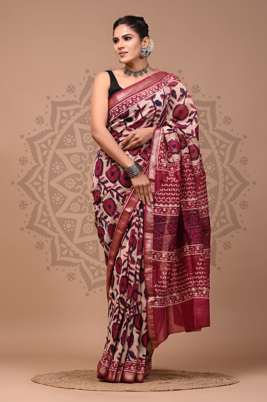 Maheshwari Silk Sarees Wholesale – Handwoven Traditional Sarees for Boutiques