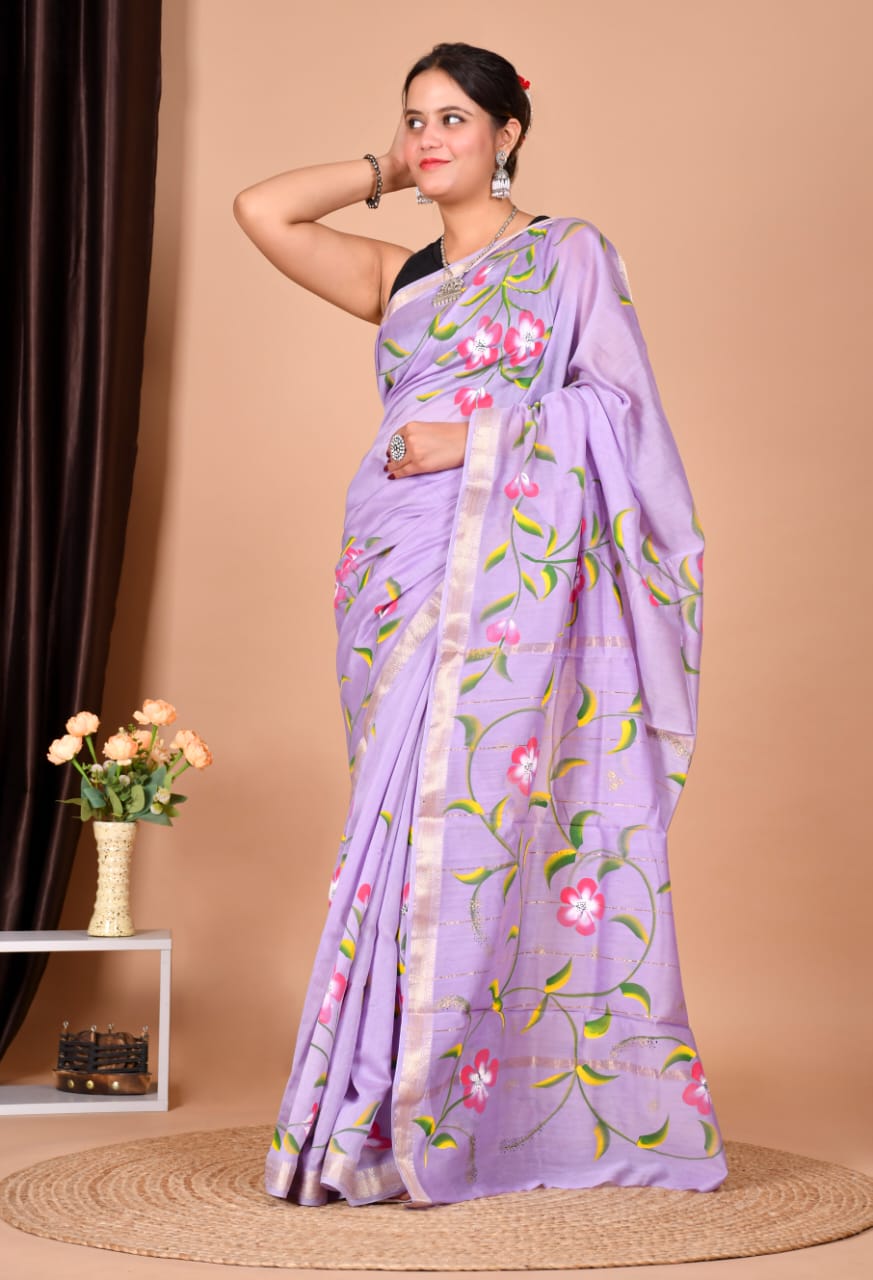 Handwoven Maheshwari Silk Saree Wholesale – Traditional Indian Sarees