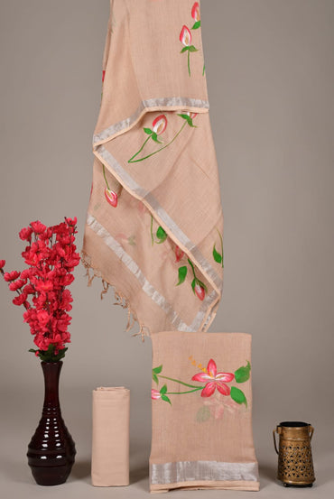 Cotton Linen Handblock Dress Material Wholesale | Summer Suit Fabric India Fabtexs Cotton Linen Handblock Dress Material Wholesale | Summer Suit Fabric India Fabtexs