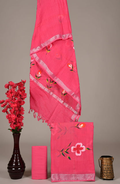 Cotton Linen Dress Material Wholesale – Elegant Breathable Suit Fabric