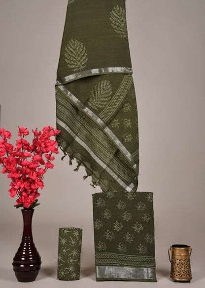 Cotton Linen Ethnic Dress Material – Wholesale Boutique Suit Fabric