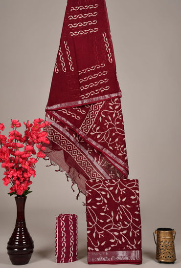 Cotton Linen Suit Fabric Wholesale – Elegant Ethnic Dress Material