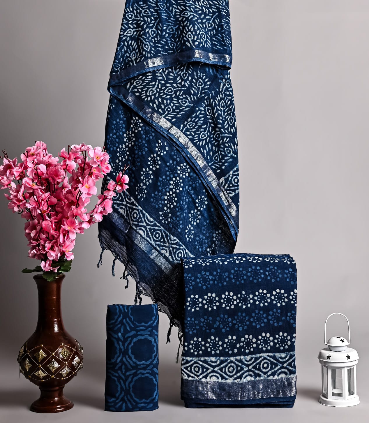 Cotton Linen Dress Material Wholesale – Lightweight Ethnic Suit Fabric