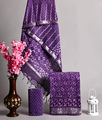 Cotton Linen Dress Material Wholesale – Lightweight Ethnic Suit Fabric
