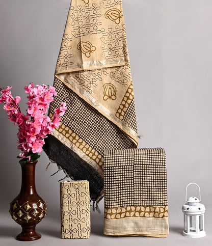 Cotton Linen Suit Fabric Wholesale – Elegant Ethnic Dress Material