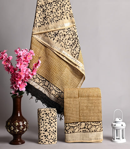 Cotton Linen Suit Fabric Wholesale – Elegant Ethnic Dress Material