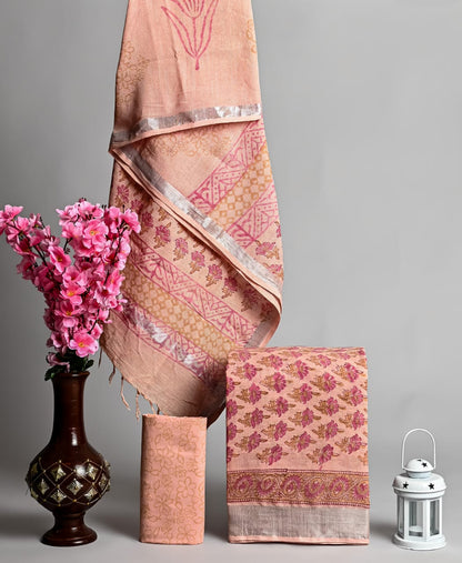Cotton Linen Dress Material Wholesale – Lightweight Ethnic Suit Fabric