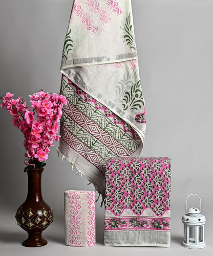 Cotton Linen Dress Material Wholesale – Lightweight Ethnic Suit Fabric