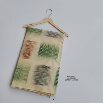 Wholesale Hand Brush Fabric – Pure Cotton Artisan Painted Textile