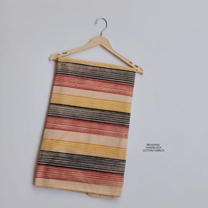 Wholesale Hand Brush Fabric – Pure Cotton Artisan Painted Textile