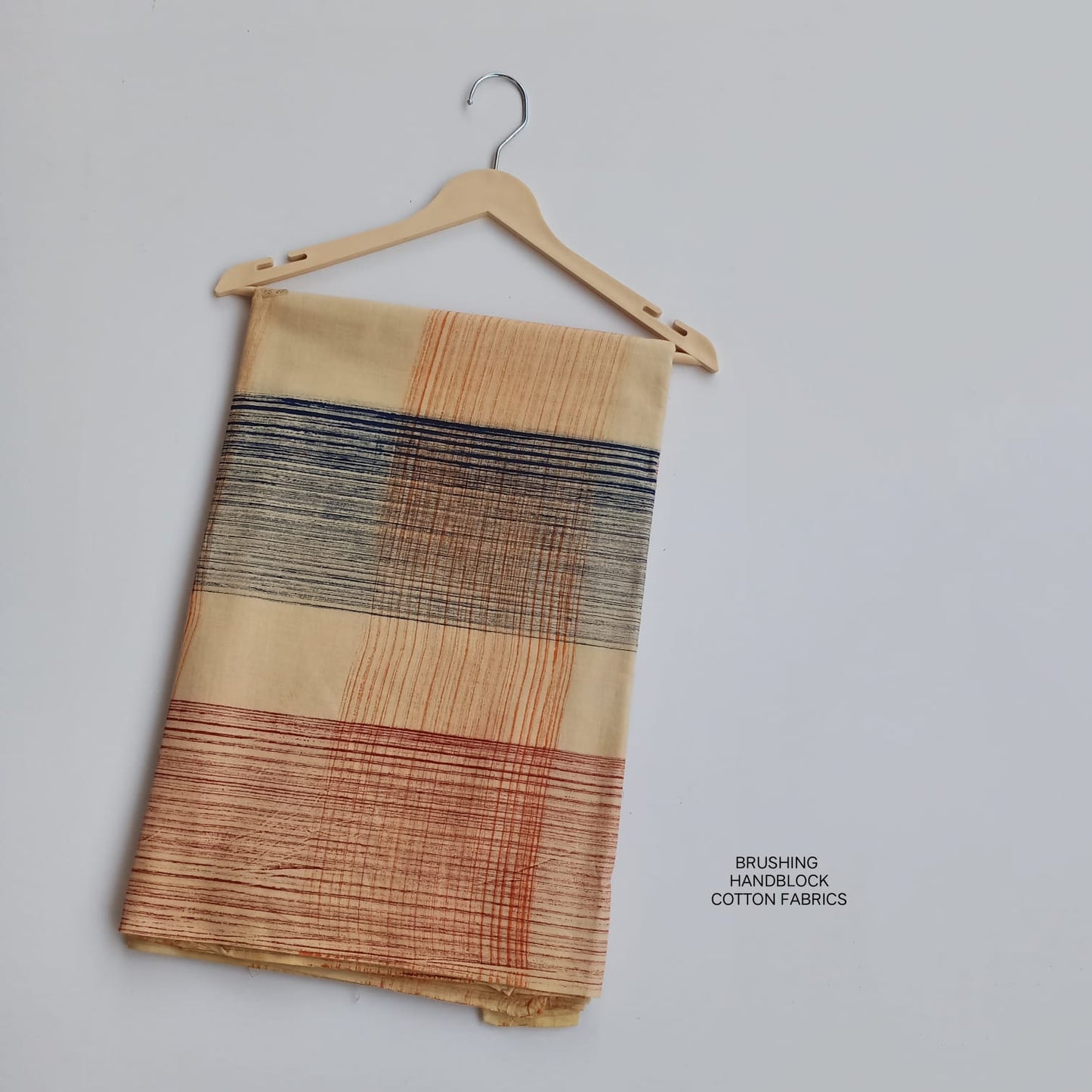 Wholesale Hand Brush Fabric – Pure Cotton Artisan Painted Textile