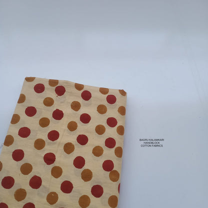 Wholesale Bagru Fabric – Pure Cotton Handblock Butti Print Fabric