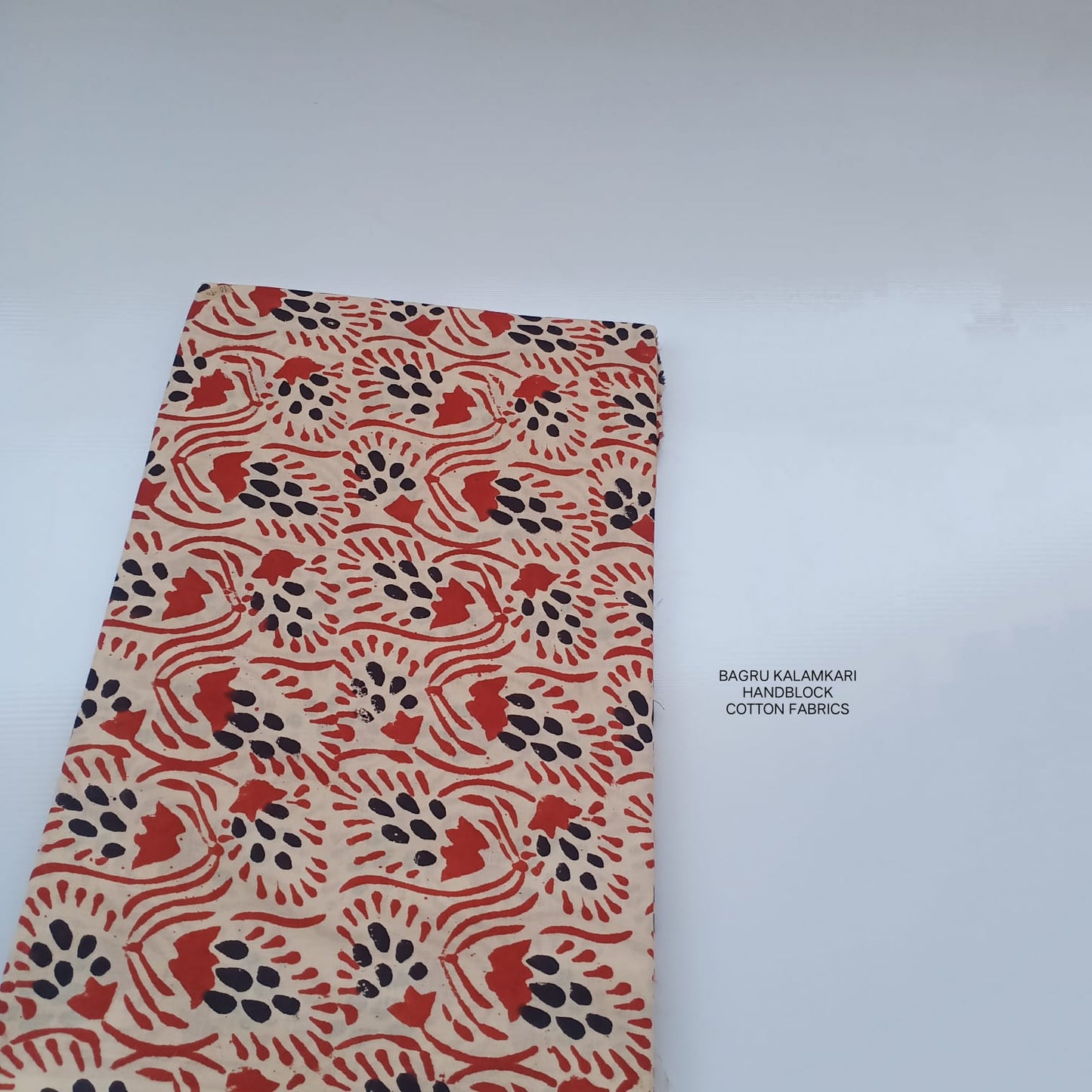 Bagru Handblock Printed Fabric Wholesale – Pure Cotton Ethnic Print Fabric