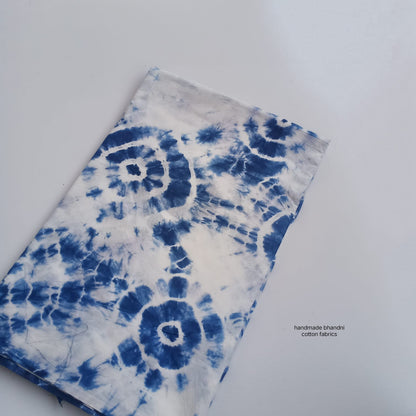 Shibori Cotton Fabric Wholesale – Hand Dyed Pure Cotton Fabric