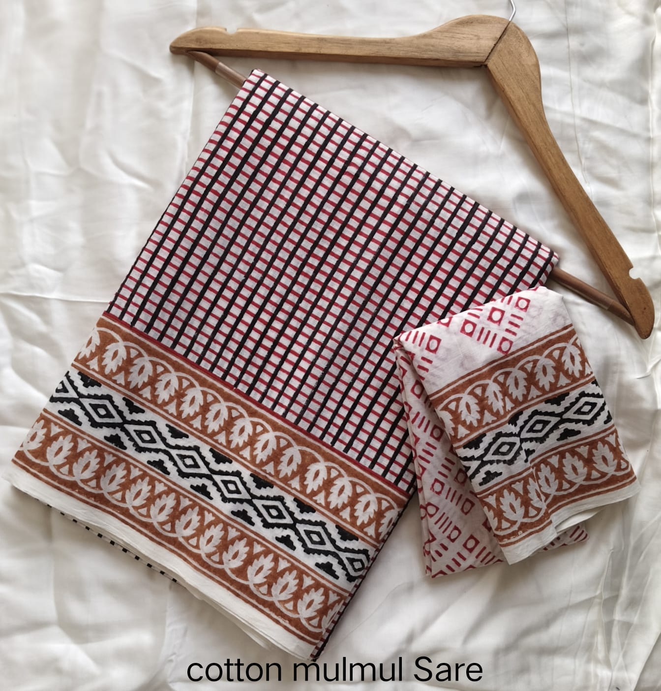 Cotton MUL Sarees Wholesale – Handblock Printed Malmal Saree