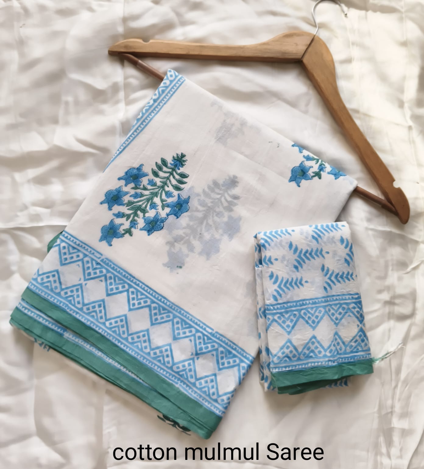 Cotton MUL Sarees Wholesale – Handblock Printed Malmal Saree