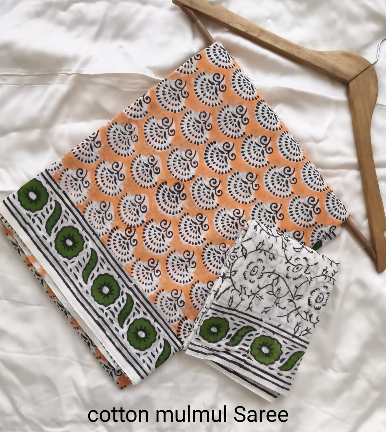 Cotton MUL Sarees Wholesale – Handblock Printed Malmal Saree