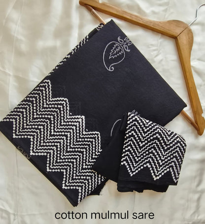 Cotton MUL Sarees Wholesale – Handblock Printed Malmal Saree
