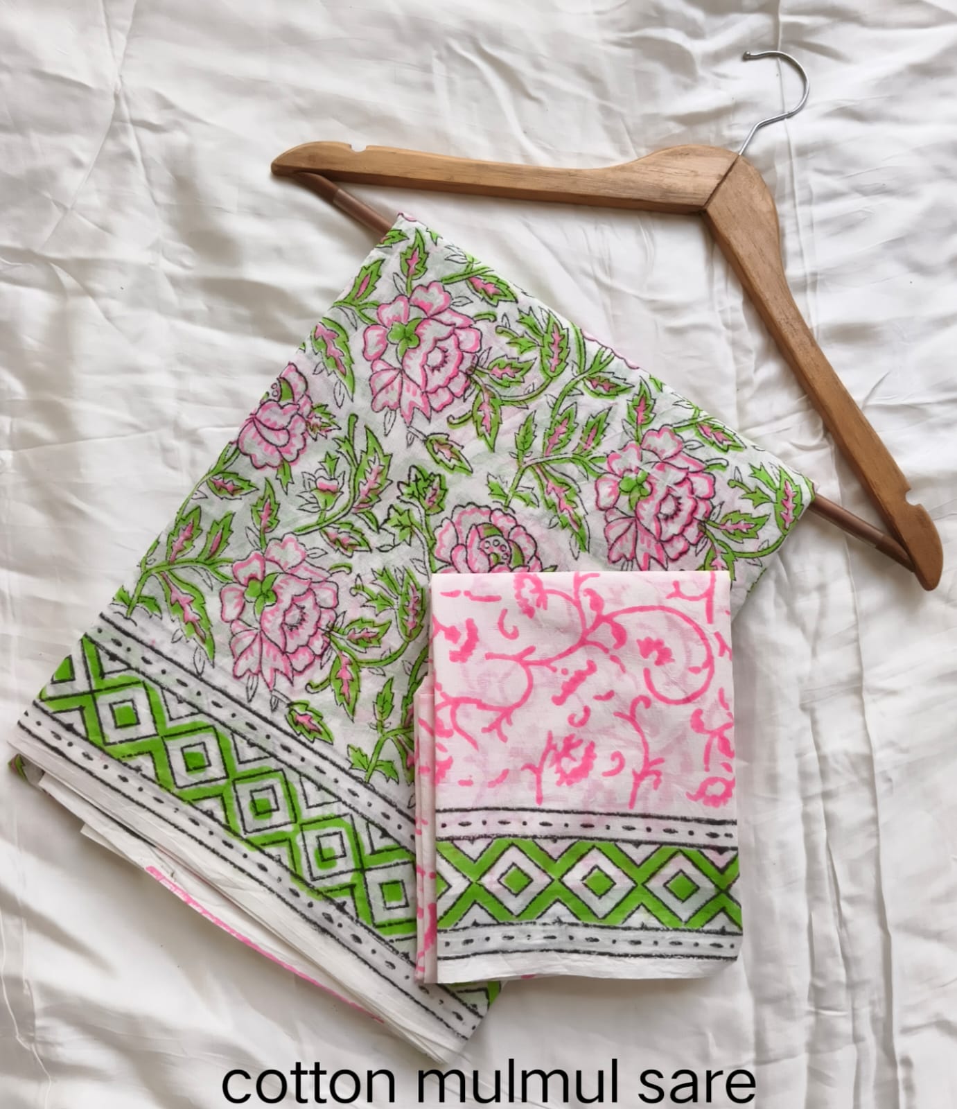Cotton MUL Sarees Wholesale – Handblock Printed Malmal Saree