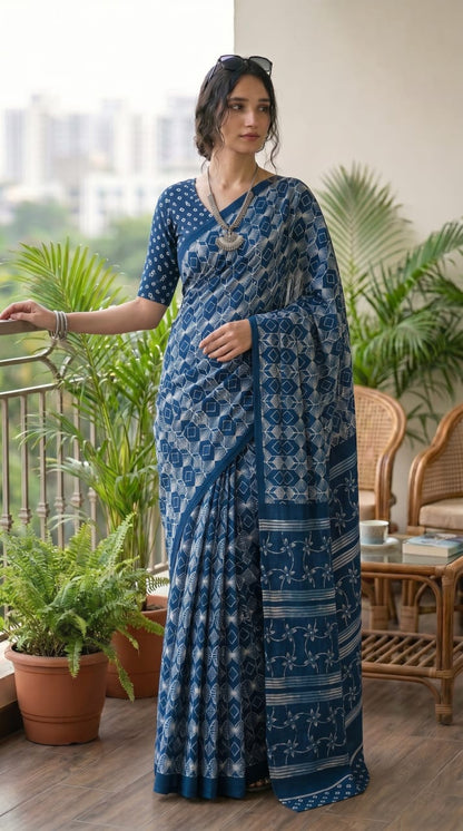 Premium Cotton Mulmul Sarees Wholesale – Soft Mulmul Sarees with Running Blouse