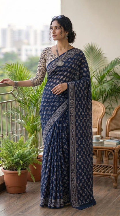 Premium Cotton Mulmul Sarees Wholesale – Soft Mulmul Sarees with Running Blouse