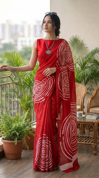 Pure Cotton Mulmul Sarees Wholesale – Lightweight Sarees with Running Blouse
