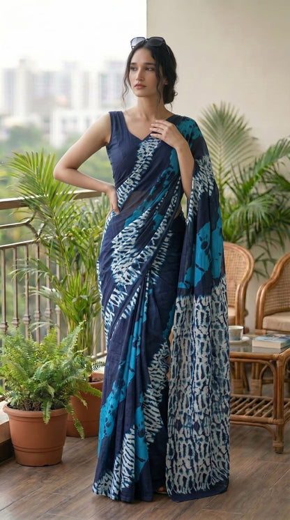 Wholesale Cotton Mulmul Sarees – Pure 92×80 Mulmul with Running Blouse