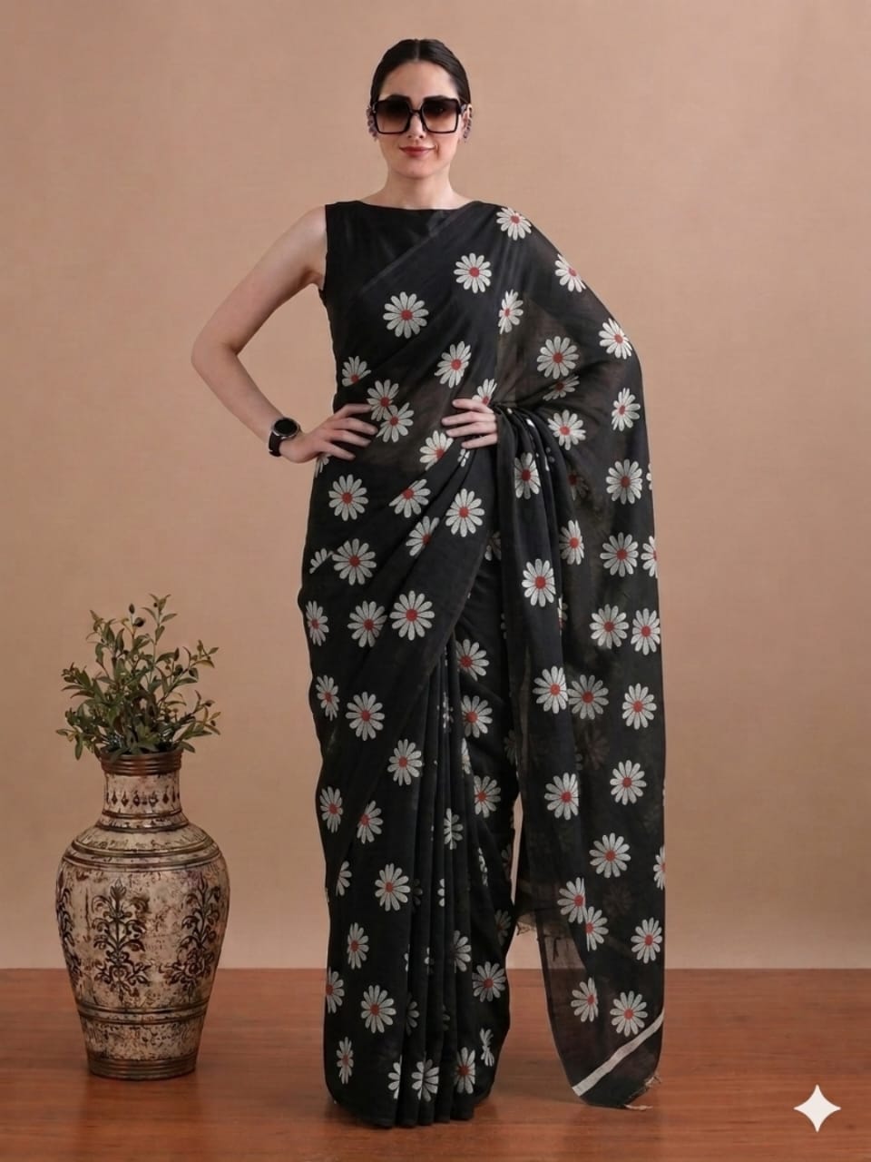Premium Cotton Mulmul Sarees Wholesale – Soft Mulmul Sarees with Running Blouse