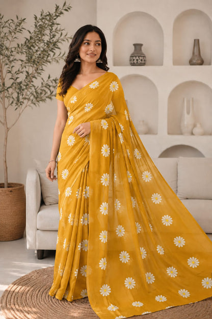 Breathable Cotton Mulmul Sarees Wholesale – Pure Mulmul Sarees with Running Blouse