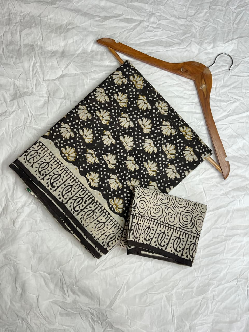 Cotton Malmal Handblock Printed Sarees Wholesale – Lightweight Cotton MUL Sarees