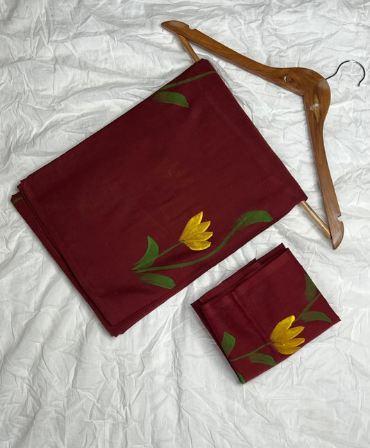 Cotton Malmal Handblock Printed Sarees Wholesale – Lightweight Cotton MUL Sarees