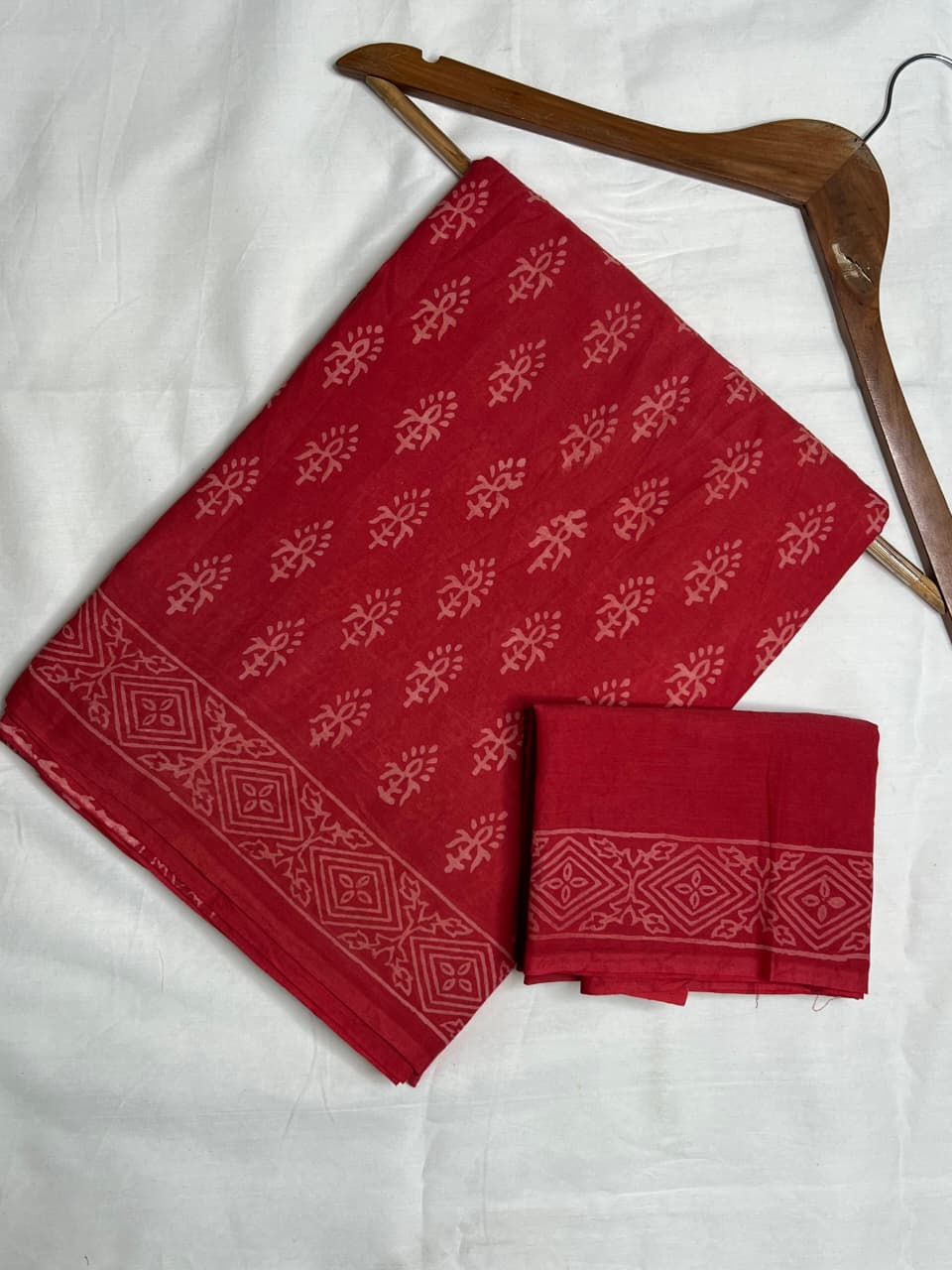 Cotton Malmal Handblock Printed Sarees Wholesale – Lightweight Cotton MUL Sarees