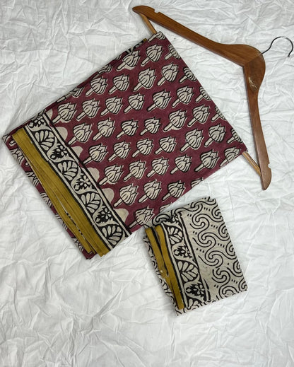 Cotton Malmal Handblock Printed Sarees Wholesale – Lightweight Cotton MUL Sarees