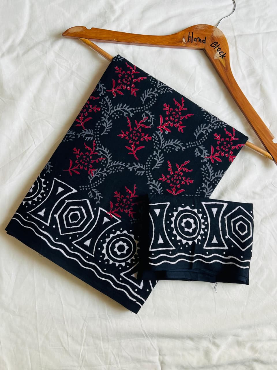Cotton Malmal Handblock Printed Sarees Wholesale – Lightweight Cotton MUL Sarees