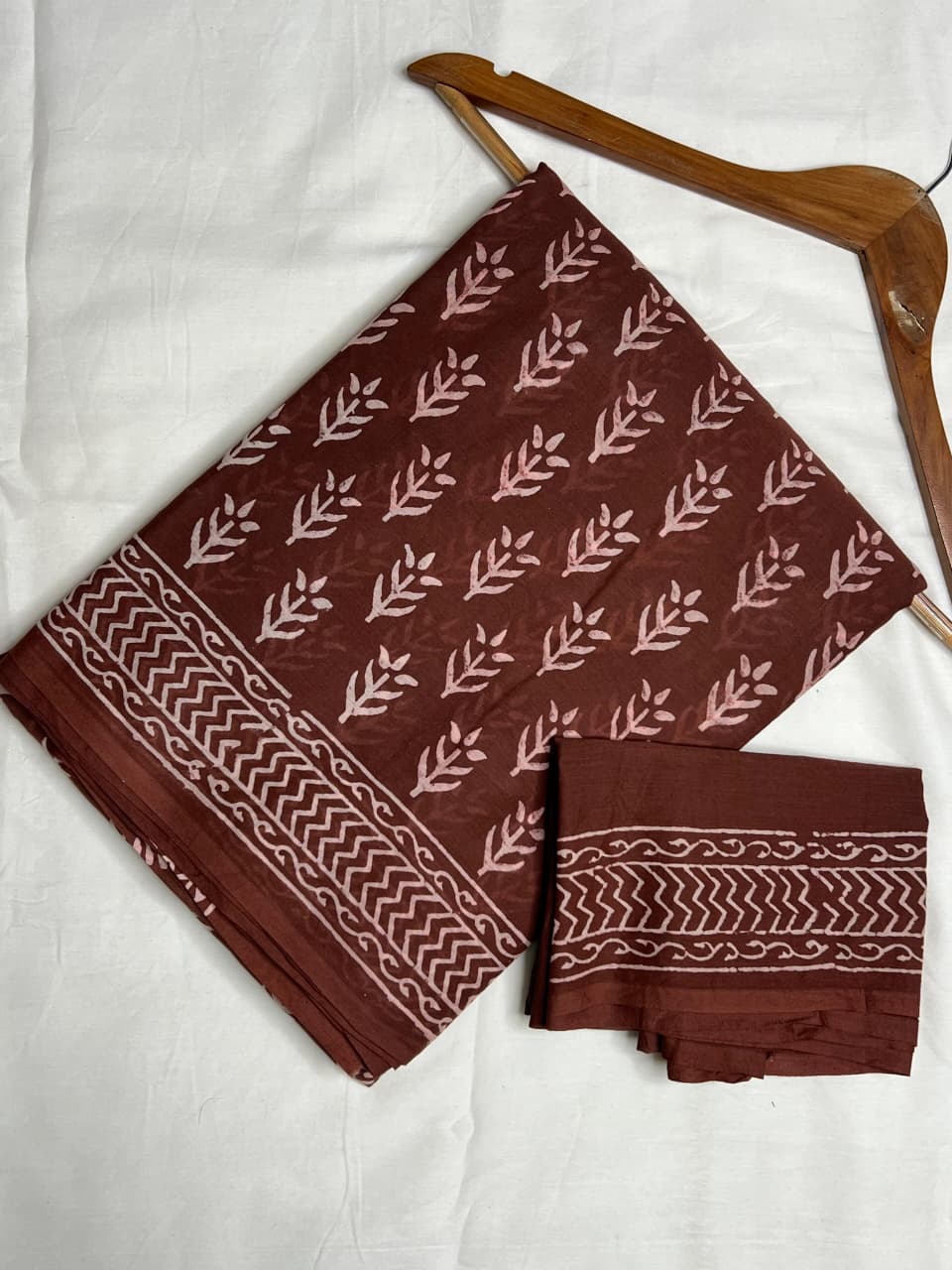 Cotton Malmal Handblock Printed Sarees Wholesale – Lightweight Cotton MUL Sarees