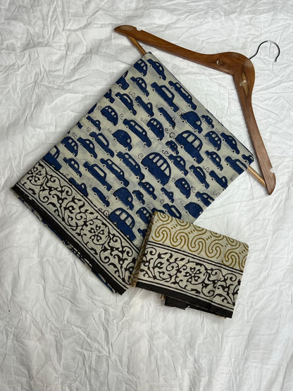 Pure Cotton Mul Handblock Printed Sarees Wholesale – Soft Malmal Sarees