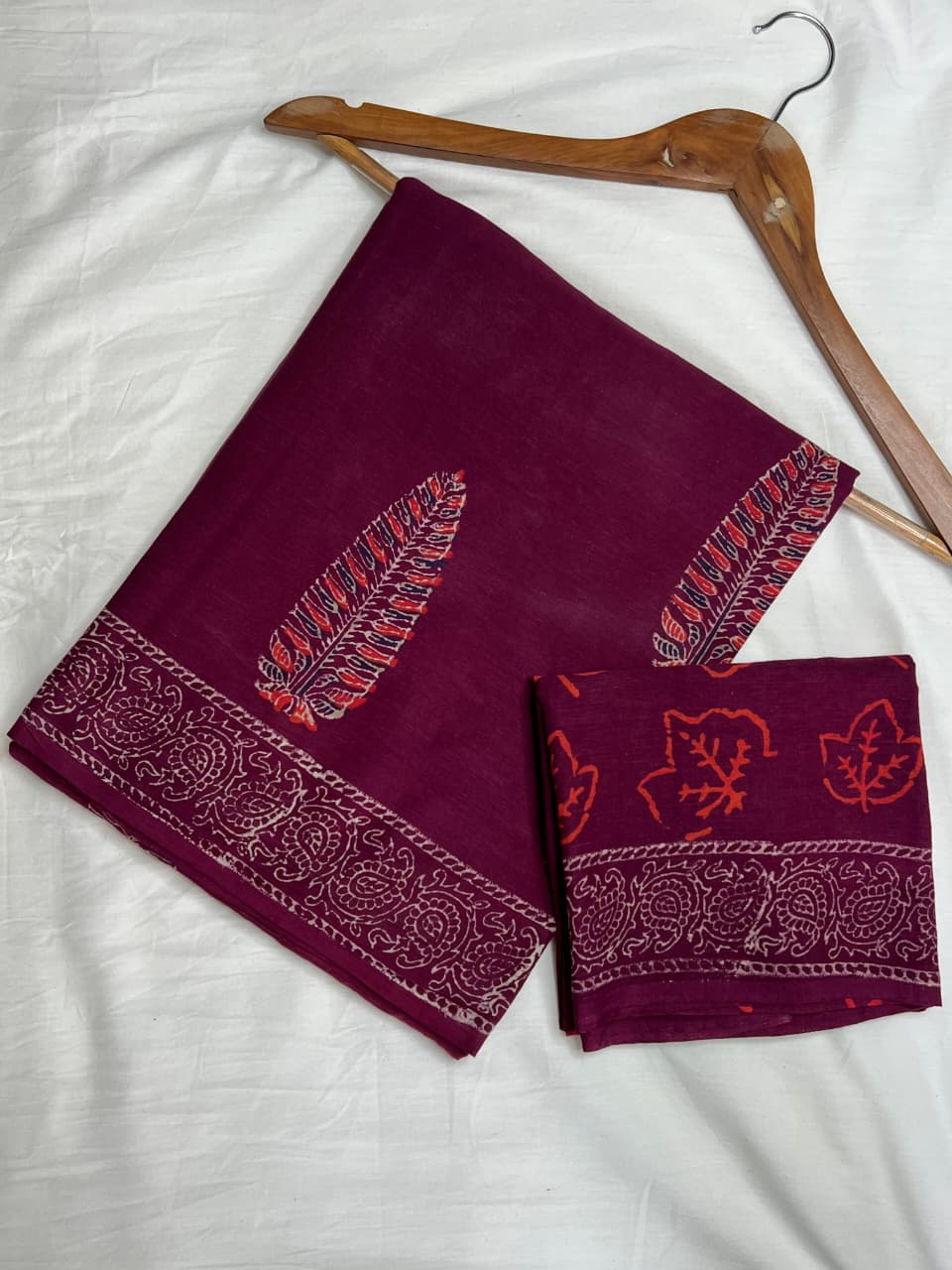 Pure Cotton Mul Handblock Printed Sarees Wholesale – Soft Malmal Sarees