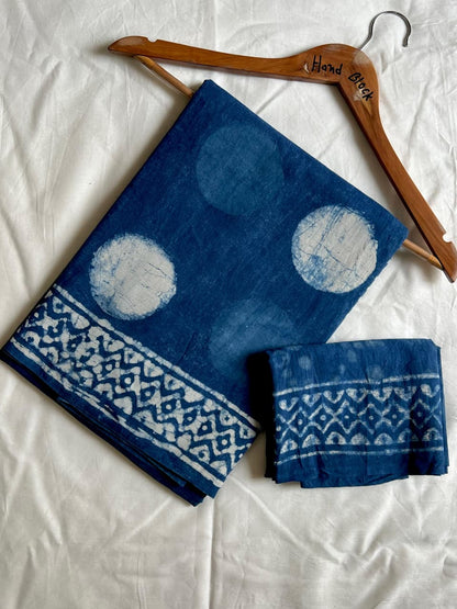 Pure Cotton Mul Handblock Printed Sarees Wholesale – Soft Malmal Sarees