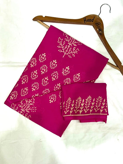 Cotton Mul Handblock Printed Sarees Wholesale – Soft Malmal Sarees for Boutiques